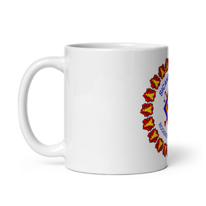 Sicangu Lakota White glossy mug