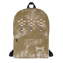 Load image into Gallery viewer, Dragonfly Fire Tie Dye Backpack-Hide