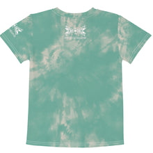 Load image into Gallery viewer, Dragonfly Fire Tie Dye Kids Tee- Mint