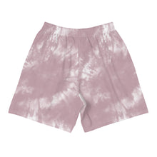 Load image into Gallery viewer, Dragonfly Fire Tie Dye Men's Athletic Long Shorts- Cheyenne Pink