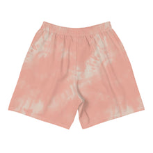 Load image into Gallery viewer, Dragonfly Power Tie Dye Men's Athletic Long Shorts- Peach