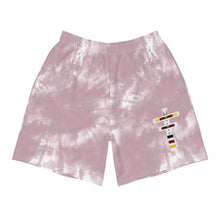 Load image into Gallery viewer, Dragonfly 4 Directions Tie Dye Men's Athletic Long - Cheyenne Pink