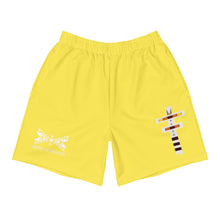 Load image into Gallery viewer, Dragonfly Fire Yellow Men's Athletic Shorts