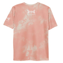 Load image into Gallery viewer, Dragonfly Power Tie Dye Men's Tee- Peach