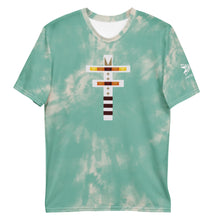 Load image into Gallery viewer, Dragonfly Fire Tie Dye Men's Tee- Mint