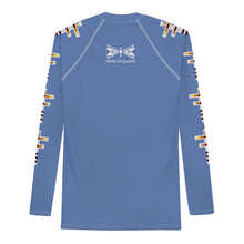 Load image into Gallery viewer, Dragonfly Sioux Blue Men's Rash Guard