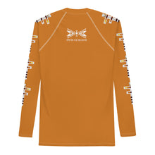 Load image into Gallery viewer, Dragonfly Orange Men's Rash Guard