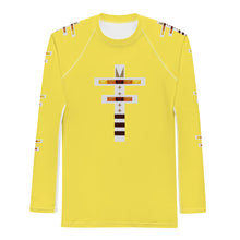 Load image into Gallery viewer, Dragonfly Fire Yellow Men's Rash Guard
