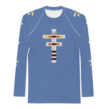Load image into Gallery viewer, Dragonfly Sioux Blue Men's Rash Guard