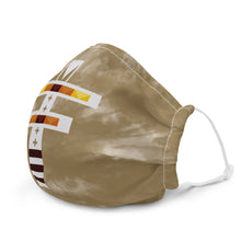 Load image into Gallery viewer, Dragonfly Fire Tie Dye Premium Face Mask- Hide