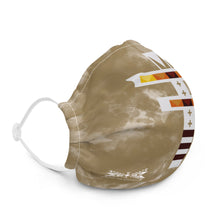 Load image into Gallery viewer, Dragonfly Fire Tie Dye Premium Face Mask- Hide