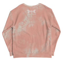 Load image into Gallery viewer, Dragonfly Power Tie Dye Unisex Crew- Peach