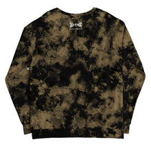 Load image into Gallery viewer, Dragonfly 4 Directions Tie Dye Unisex Sweatshirt- Black/Brown