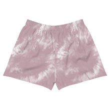 Load image into Gallery viewer, Dragonfly Fire Tie Dye Women's Athletic Shorts- Cheyenne Pink