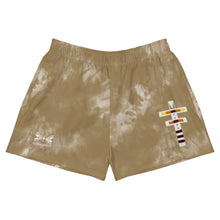 Load image into Gallery viewer, Dragonfly Fire Tie Dye Women's Athletic Shorts- Hide