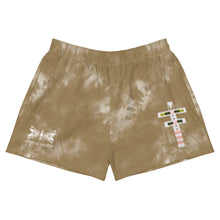 Load image into Gallery viewer, Dragonfly Power Tie Dye Women's Athletic Shorts- Hide