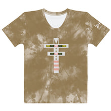 Load image into Gallery viewer, Dragonfly Power Tie Dye Women's Tee- Hide