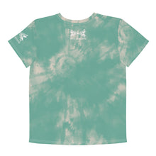 Load image into Gallery viewer, Dragonfly Fire Tie Dye Youth Tee- Mint