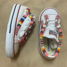 Load image into Gallery viewer, Custom Beaded Toddler Converse Shoes