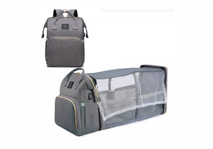Folding Diaper Bag Lightweight Portable Folding Crib