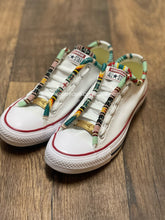 Load image into Gallery viewer, Beaded Converse Low Top W8/M6