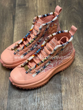 Load image into Gallery viewer, Beaded Converse Hike High Converse Pink Quartz 8.5W/6M
