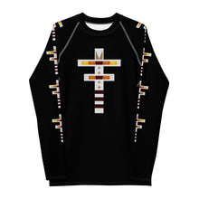 Load image into Gallery viewer, Dragonfly Black Men&#39;s Rash Guard