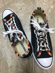 Custom Beaded Converse Shoes- Original Style