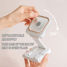 Load image into Gallery viewer, Mini Cooling Foldable Neck Hanging Fan