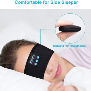 Bluetooth Headphones Soft Elastic Eye Mask