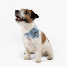 Load image into Gallery viewer, Sioux Blue Tie Dye Pet Bandana Collar