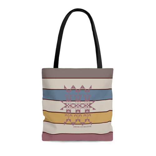 Chekpa Stripes Star Tote Bag