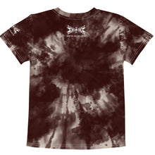Load image into Gallery viewer, Dragonfly Fire Tie-Dye Kids Tee- Maroon