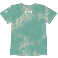 Load image into Gallery viewer, Dragonfly Sacred Tie Dye Kids Tee- Mint
