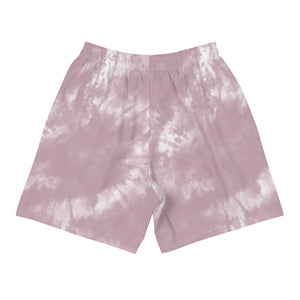 Dragonfly 4 Directions Tie Dye Men's Athletic Long - Cheyenne Pink