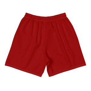 Dragonfly Red Men's Athletic Long Shorts