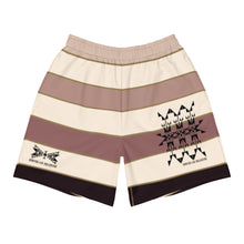 Load image into Gallery viewer, Chekpa Stripes Mauve Men&#39;s Shorts