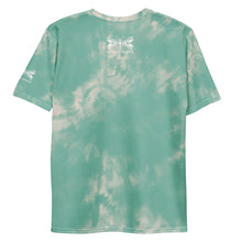 Load image into Gallery viewer, Dragonfly Sacred Tie Dye Men&#39;s Tee- Mint