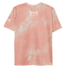 Load image into Gallery viewer, Dragonfly Power Tie Dye Men&#39;s Tee- Peach