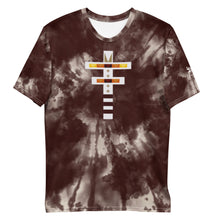 Load image into Gallery viewer, Dragonfly Fire Tie Dye Men&#39;s Tee-Maroon