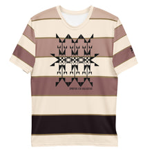 Load image into Gallery viewer, Chekpa Stripes Mauve Unisex Tee