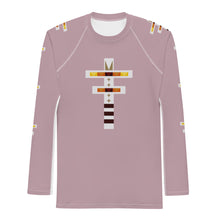 Load image into Gallery viewer, Dragonfly Pink Men&#39;s Rash Guard