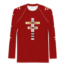 Load image into Gallery viewer, Dragonfly Red Men&#39;s Rash Guard