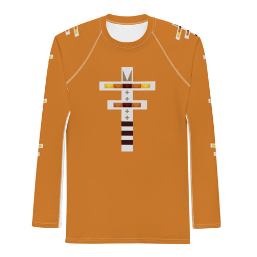 Dragonfly Orange Men's Rash Guard