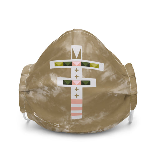 Dragonfly Power Tie Dye Face Mask