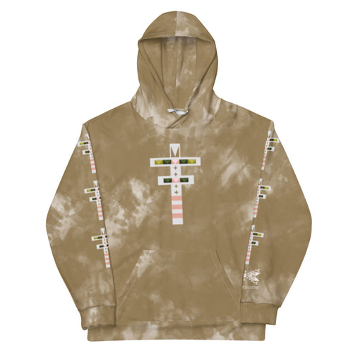 Dragonfly Power Tie Dye Unisex Hoodie- Hide