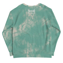 Load image into Gallery viewer, Dragonfly Sacred Tie Dye Unisex Crew- Mint