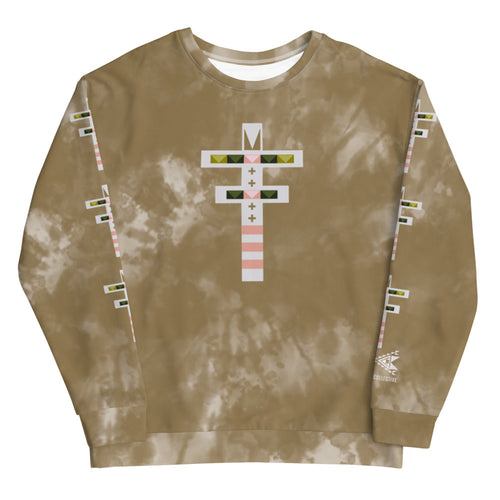 Dragonfly Power Tie Dye Unisex Sweatshirt- Hide
