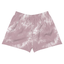 Load image into Gallery viewer, Dragonfly Fire Tie Dye Women&#39;s Athletic Shorts- Cheyenne Pink