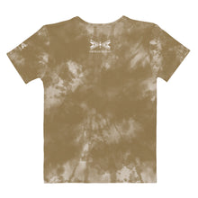 Load image into Gallery viewer, Dragonfly 4 Directions Tie Dye Women&#39;s Tee- Hide